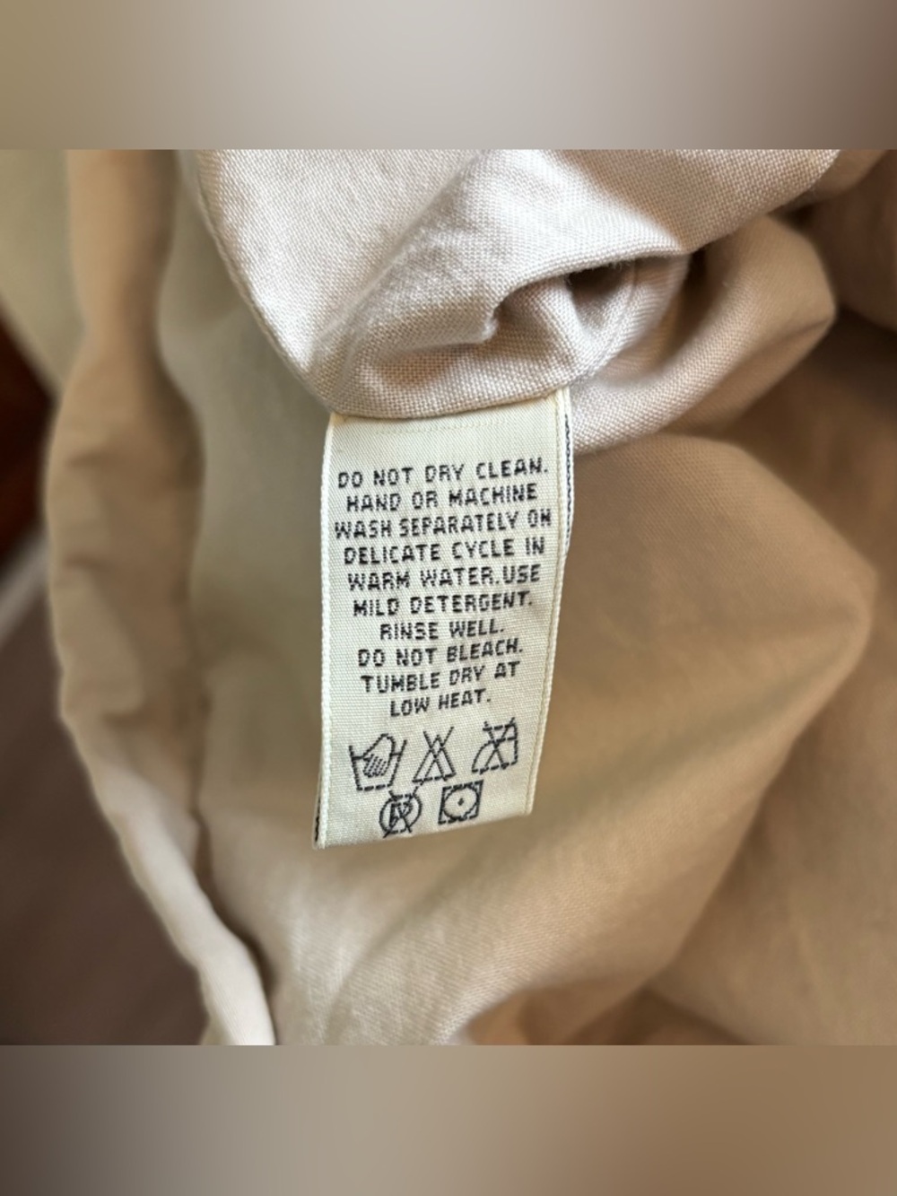 Eddie Bauer WeatherEdge Rain Jacket Womens S Hooded Utility Coat Beige Full Zip - Picture 10 of 11